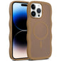 Skin Feel Wave Texture MagSafe Phone Case