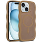 Skin Feel Wave Texture MagSafe Phone Case