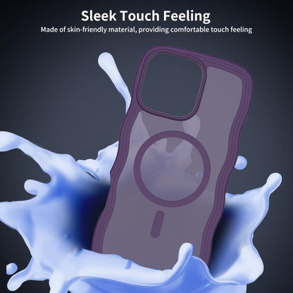 Skin Feel Wave Texture MagSafe Phone Case