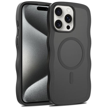 Skin Feel Wave Texture MagSafe Phone Case