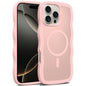 Skin Feel Wave Texture MagSafe Phone Case, For iPhone 17e / 16e, For iPhone 17, For iPhone Air, For iPhone 16 Pro Max