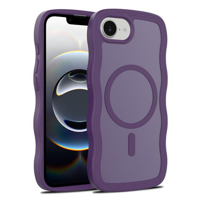 Skin Feel Wave Texture MagSafe Phone Case, For iPhone 17e / 16e, For iPhone 17, For iPhone Air, For iPhone 16 Pro Max