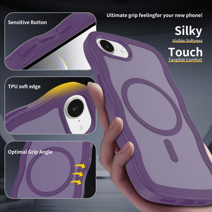 Skin Feel Wave Texture MagSafe Phone Case, For iPhone 17e / 16e, For iPhone 17, For iPhone Air, For iPhone 16 Pro Max