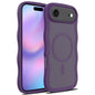 Skin Feel Wave Texture MagSafe Phone Case, For iPhone 17e / 16e, For iPhone 17, For iPhone Air, For iPhone 16 Pro Max