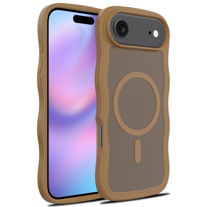 Skin Feel Wave Texture MagSafe Phone Case, For iPhone 17e / 16e, For iPhone 17, For iPhone Air, For iPhone 16 Pro Max