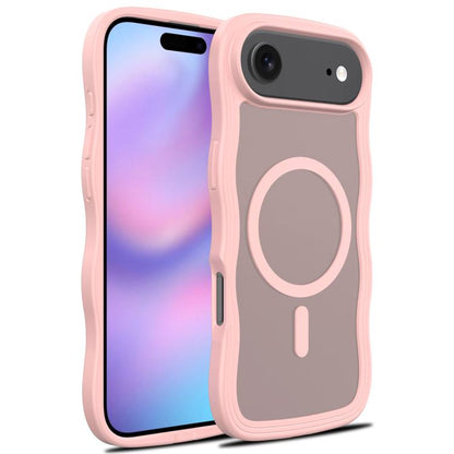 Skin Feel Wave Texture MagSafe Phone Case, For iPhone 17e / 16e, For iPhone 17, For iPhone Air, For iPhone 16 Pro Max