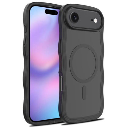 Skin Feel Wave Texture MagSafe Phone Case, For iPhone 17e / 16e, For iPhone 17, For iPhone Air, For iPhone 16 Pro Max