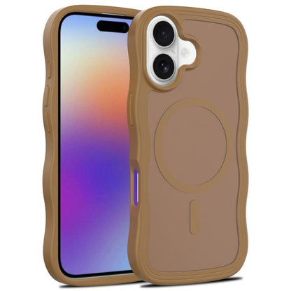 Skin Feel Wave Texture MagSafe Phone Case, For iPhone 17e / 16e, For iPhone 17, For iPhone Air, For iPhone 16 Pro Max