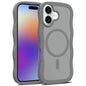 Skin Feel Wave Texture MagSafe Phone Case, For iPhone 17e / 16e, For iPhone 17, For iPhone Air, For iPhone 16 Pro Max