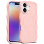 Skin Feel Wave Texture MagSafe Phone Case, For iPhone 17e / 16e, For iPhone 17, For iPhone Air, For iPhone 16 Pro Max