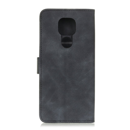 KHAZNEH Retro Texture PU + TPU Horizontal Flip Leather Case with Holder & Card Slots & Wallet