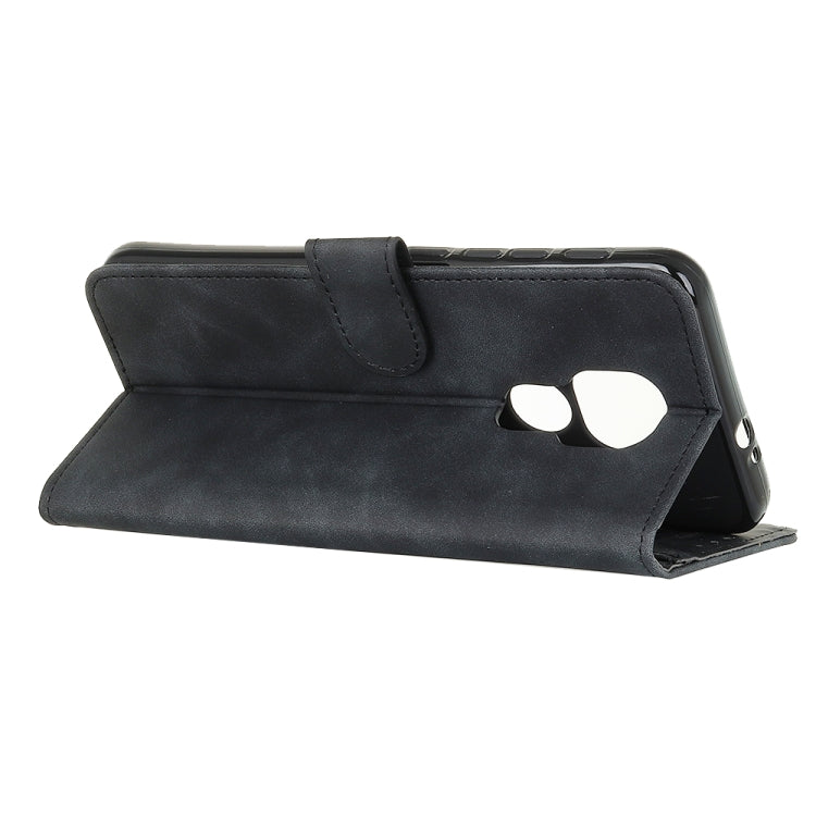 KHAZNEH Retro Texture PU + TPU Horizontal Flip Leather Case with Holder & Card Slots & Wallet