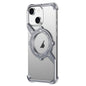 S Shaped 360 Holder Airbag Frameless Metal Phone Case, For iPhone 17e / 16e, For iPhone 16 Pro Max, For iPhone 16 Pro, For iPhone 16 Plus, For iPhone 16, For iPhone 15 Pro Max, For iPhone 15 Pro, For iPhone 15