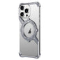 S Shaped 360 Holder Airbag Frameless MagSafe Metal Phone Case