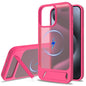 Frosted Holder PC Hybrid TPU MagSafe Phone Case, For iPhone 15, For iPhone 14 Plus, For iPhone 14, For iPhone 14 Pro