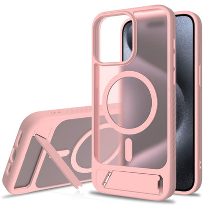 Frosted Holder PC Hybrid TPU MagSafe Phone Case, For iPhone 14 Pro Max, For iPhone 13 Pro Max, For iPhone 13 Pro, For iPhone 13