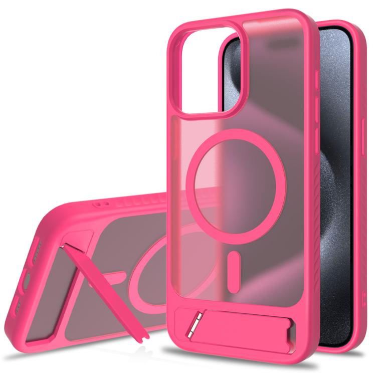 Frosted Holder PC Hybrid TPU MagSafe Phone Case, For iPhone 12, For iPhone 12 Pro Max, For iPhone 12 Pro