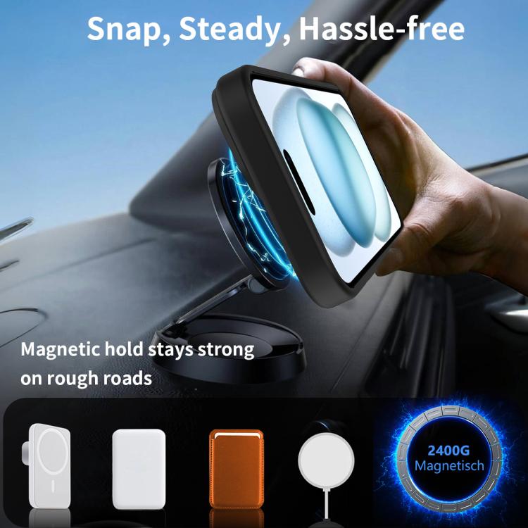 Frosted Holder PC Hybrid TPU MagSafe Phone Case, For iPhone 12, For iPhone 12 Pro Max, For iPhone 12 Pro