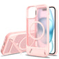 Frosted Holder PC Hybrid TPU MagSafe Phone Case, For iPhone 12, For iPhone 12 Pro Max, For iPhone 12 Pro
