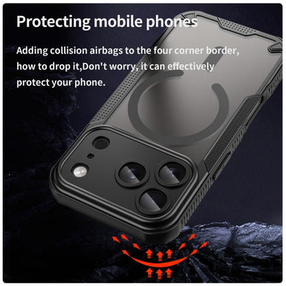 Armor Glaze MagSafe Magnetic Phone Case, For iPhone 18 Pro, For iPhone 18 Pro Max, For iPhone 17e / 16e, For iPhone 17 Pro Max