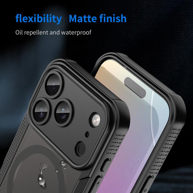 Armor Glaze MagSafe Magnetic Phone Case, For iPhone 18 Pro, For iPhone 18 Pro Max, For iPhone 17e / 16e, For iPhone 17 Pro Max