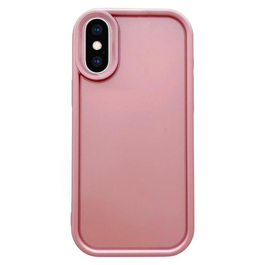 Solid Color Metallic Paint Precise Hole TPU Phone Case, For iPhone XS Max, For iPhone 8 Plus / 7 Plus
