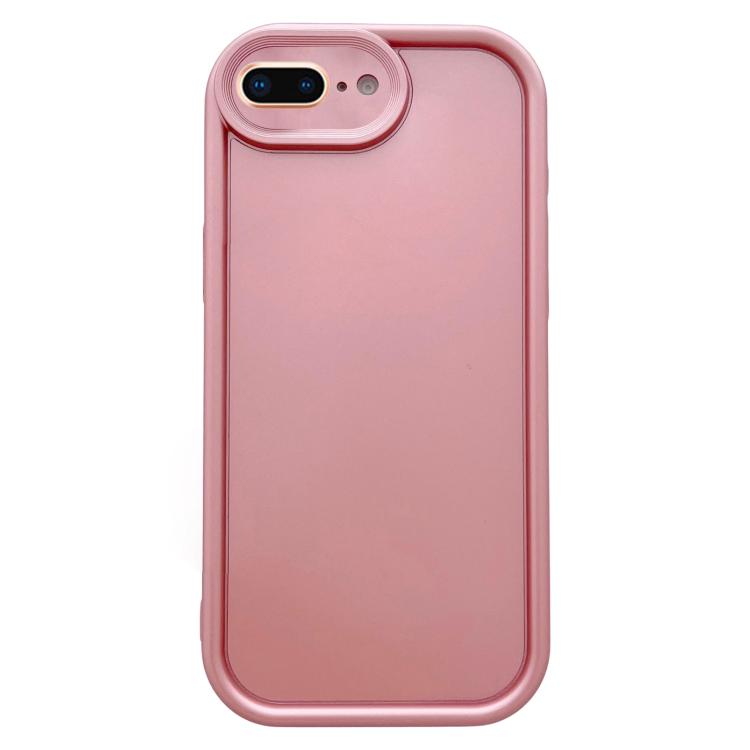 Solid Color Metallic Paint Precise Hole TPU Phone Case, For iPhone XS Max, For iPhone 8 Plus / 7 Plus