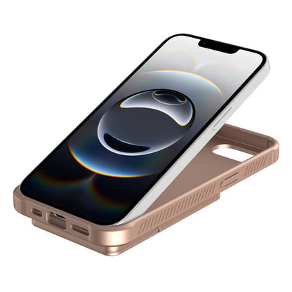 Skin Feel TPU Hidden Mirror Card Bag Phone Case with Stand, For iPhone 16e, For iPhone 16 Pro Max, For iPhone 16 Pro, For iPhone 16 Plus