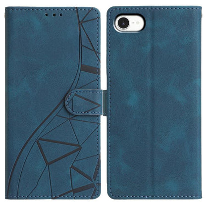 Triangles Embossed Leather Phone Case
