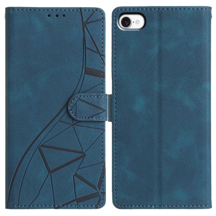 Triangles Embossed Leather Phone Case