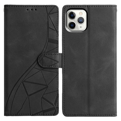 Triangles Embossed Leather Phone Case