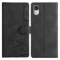 Triangles Embossed Leather Phone Case