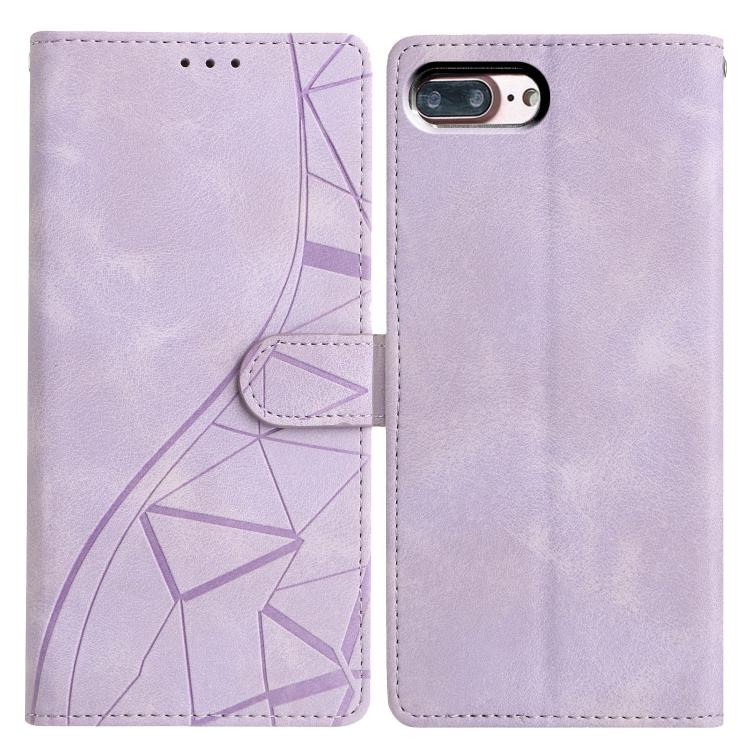 Triangles Embossed Leather Phone Case