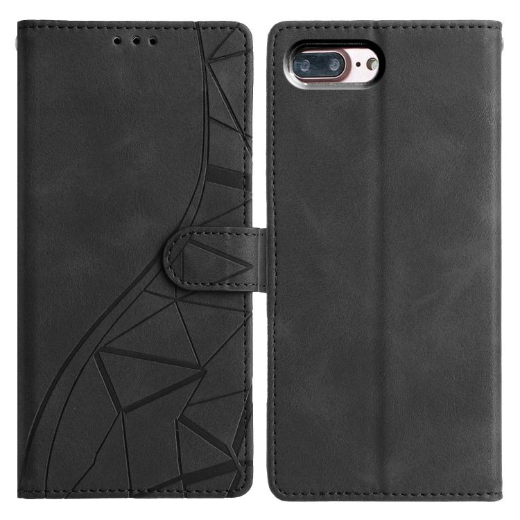 Triangles Embossed Leather Phone Case