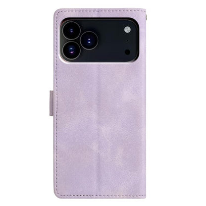 Triangles Embossed Leather Phone Case