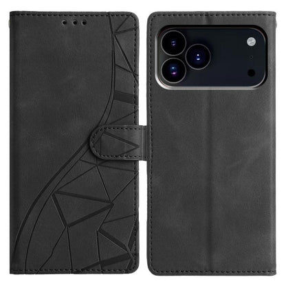 Triangles Embossed Leather Phone Case