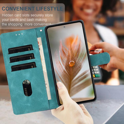 Skin Feel Embossed Feather Leather Phone Case, For iPhone 14 Pro, For iPhone 14 Pro Max, For iPhone SE 2022 / SE 2020 / 8 / 7