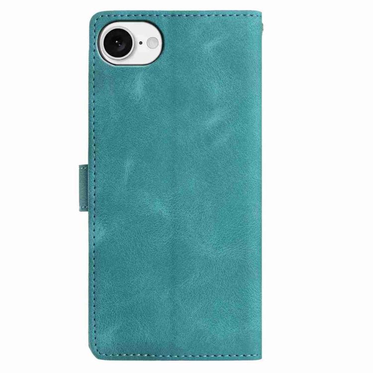 Skin Feel Embossed Feather Leather Phone Case, For iPhone 17e / 16e, For iPhone 17 Pro Max, For iPhone 17 Pro