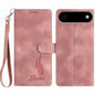 Skin Feel Embossed Feather Leather Phone Case