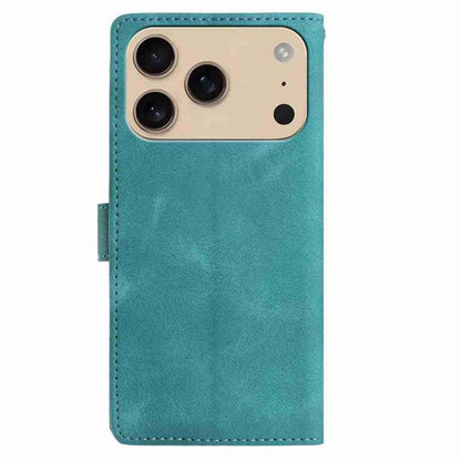 Skin Feel Embossed Feather Leather Phone Case