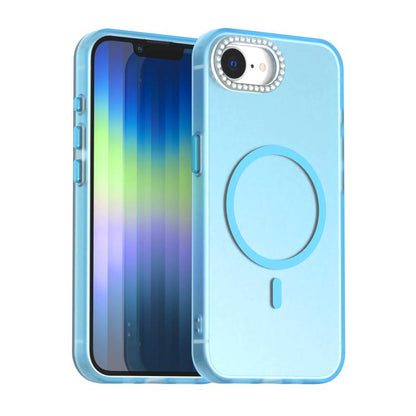 Candy Diamond Magsafe Frosted PC Hybrid TPU Phone Case, For iPhone 16e, For iPhone 16 Pro, For iPhone 15 Pro Max, For iPhone 15 Pro