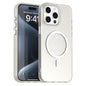 Candy Diamond Magsafe Frosted PC Hybrid TPU Phone Case, For iPhone 16e, For iPhone 16 Pro, For iPhone 15 Pro Max, For iPhone 15 Pro