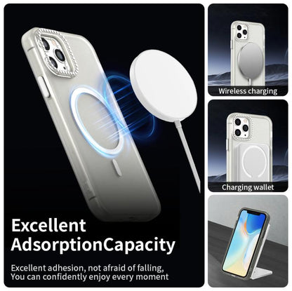 Candy Diamond Magsafe Frosted PC Hybrid TPU Phone Case, For iPhone 11 Pro Max, For iPhone 11, For iPhone 11 Pro
