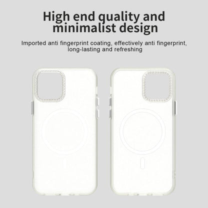 Candy Diamond Magsafe Frosted PC Hybrid TPU Phone Case, For iPhone 11 Pro Max, For iPhone 11, For iPhone 11 Pro