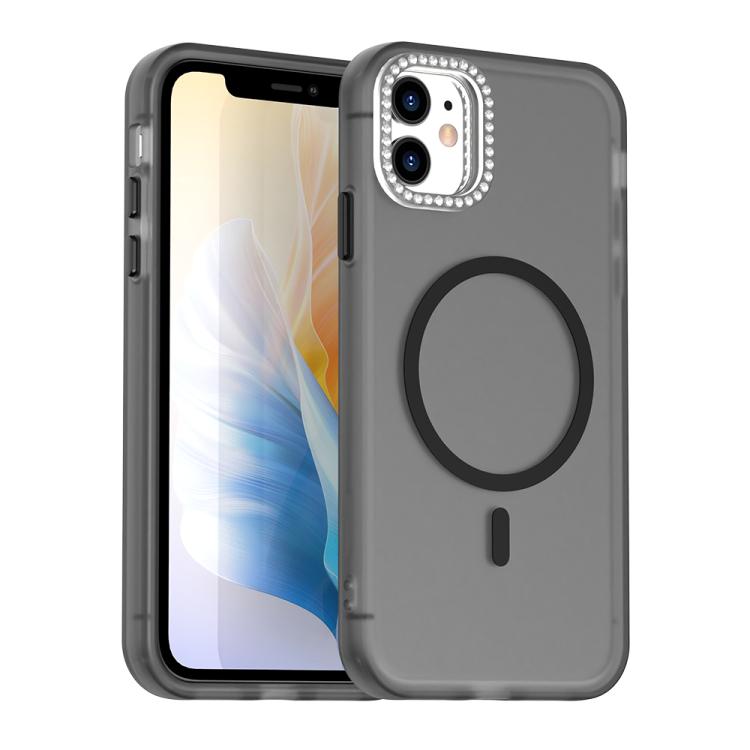 Candy Diamond Magsafe Frosted PC Hybrid TPU Phone Case, For iPhone 11 Pro Max, For iPhone 11, For iPhone 11 Pro