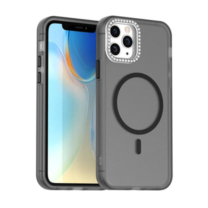 Candy Diamond Magsafe Frosted PC Hybrid TPU Phone Case, For iPhone 11 Pro Max, For iPhone 11, For iPhone 11 Pro
