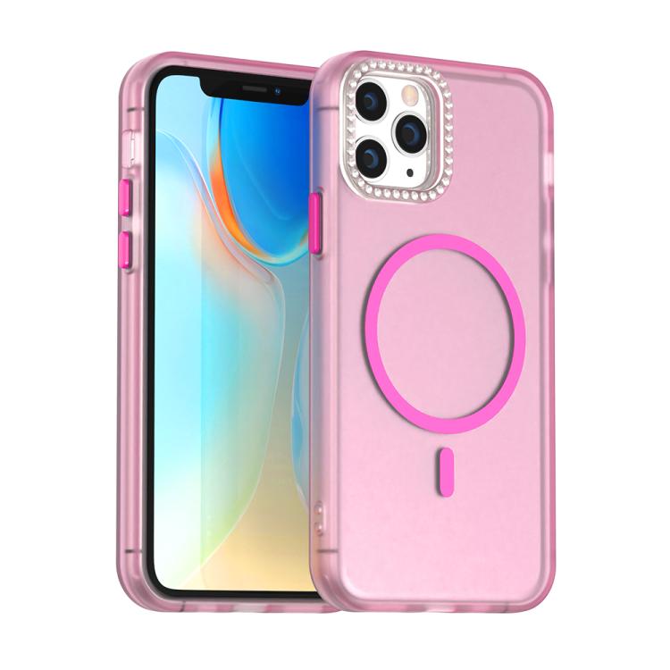 Candy Diamond Magsafe Frosted PC Hybrid TPU Phone Case, For iPhone 11 Pro Max, For iPhone 11, For iPhone 11 Pro