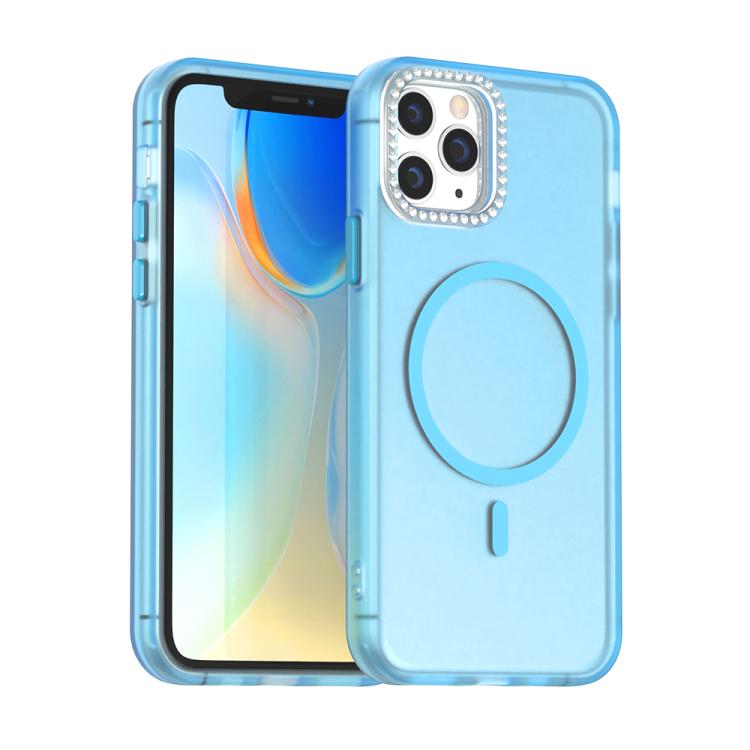 Candy Diamond Magsafe Frosted PC Hybrid TPU Phone Case, For iPhone 11 Pro Max, For iPhone 11, For iPhone 11 Pro