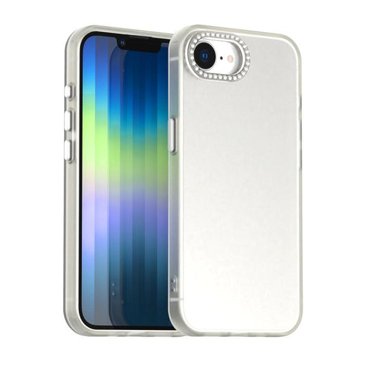 Candy Diamond Frosted PC Hybrid TPU Phone Case, For iPhone 16e, For iPhone 16 Pro, For iPhone 16 Plus