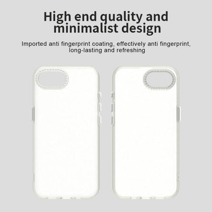 Candy Diamond Frosted PC Hybrid TPU Phone Case, For iPhone 16e, For iPhone 16 Pro, For iPhone 16 Plus